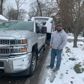 Jeremy Gohring Winter truck